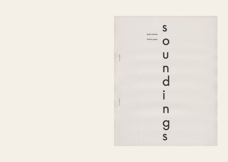 Soundings - Judy Annear
