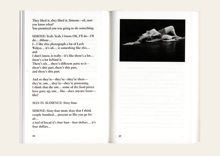 Simone Forti - News Animations