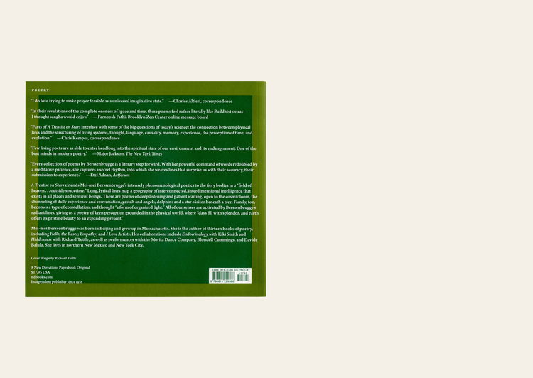 A Treatise on Stars - Mei-mei Berssenbrugge