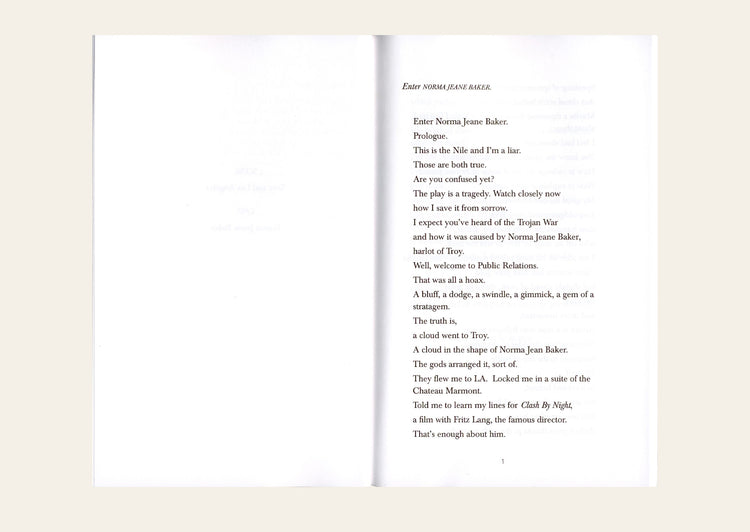 Norma Jeane Baker of Troy - Anne Carson