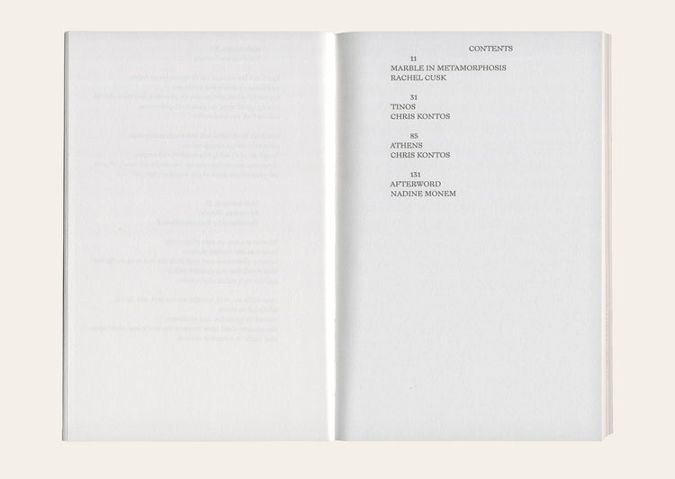 Marble in Metamorphosis - Rachel Cusk