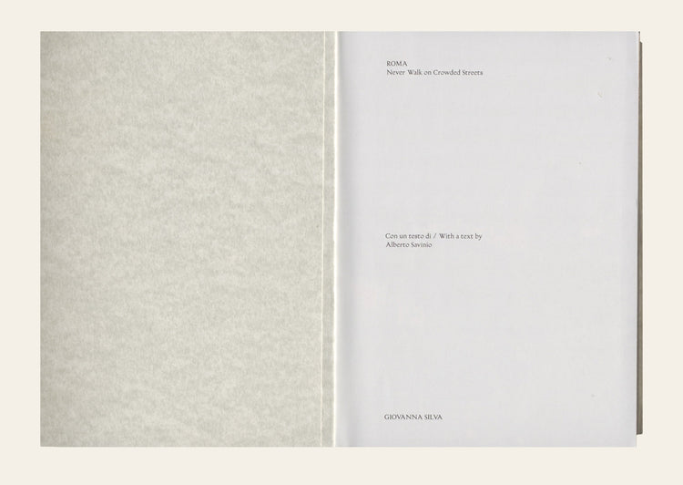 Roma. Never Walk On Crowed Streets - Giovanna Silva