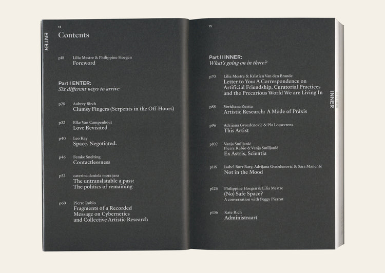 In these circumstances: On collaboration, performativity, self-organisation and transdisciplinarity in research-based practices