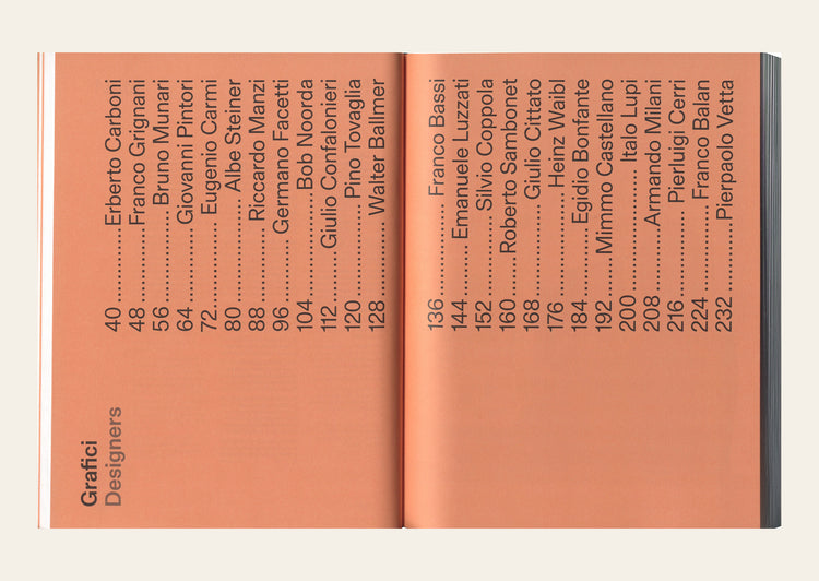 Italy and Alliance Graphique Internationale. 25 Graphic Designers of the 20th Century
