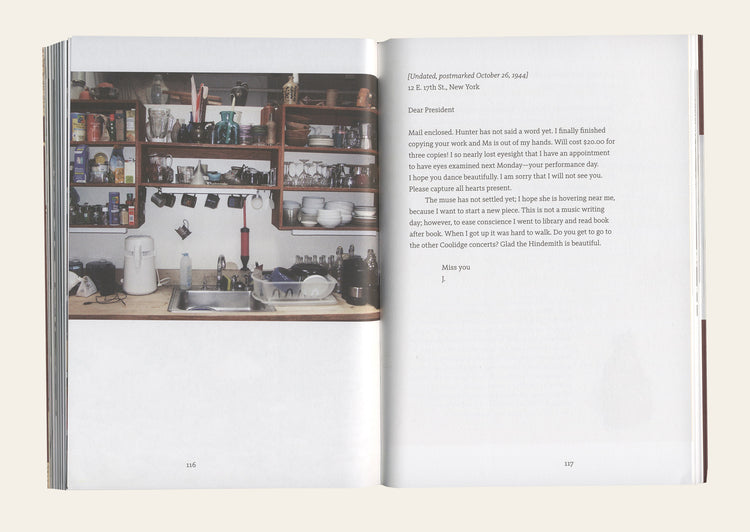 Love, Icebox: Letters from John Cage to Merce Cunningham