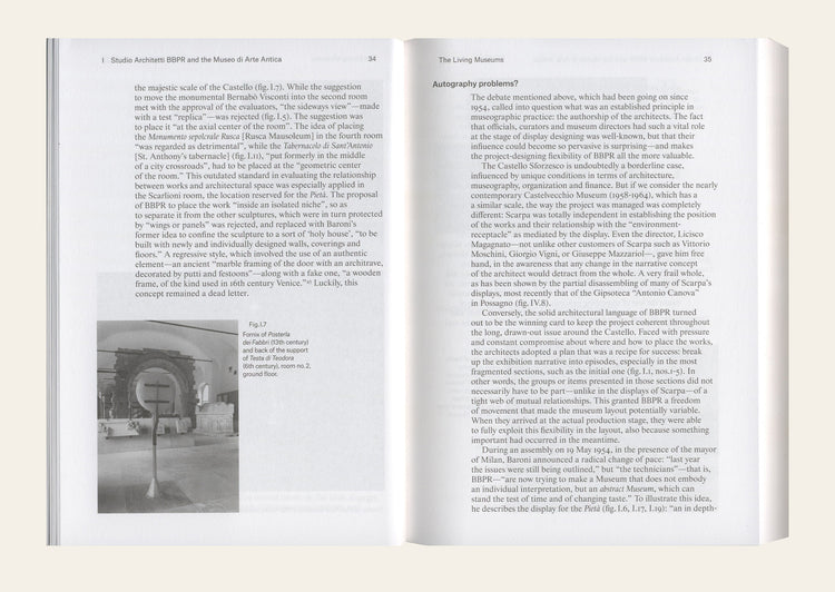 The Living Museums - Franco Albini - Bbpr - Lina Bo Bardi - Carlo Scarpa