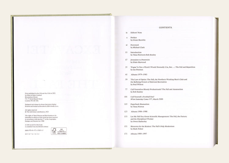 Excavate!: The Wonderful and Frightening World of The Fall - Bob Stanley, Tessa Norton