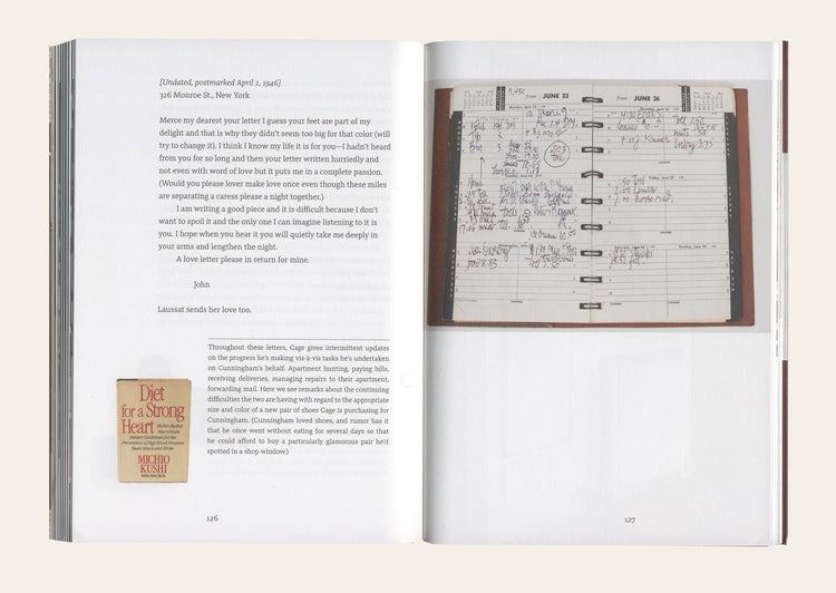 Love, Icebox: Letters from John Cage to Merce Cunningham