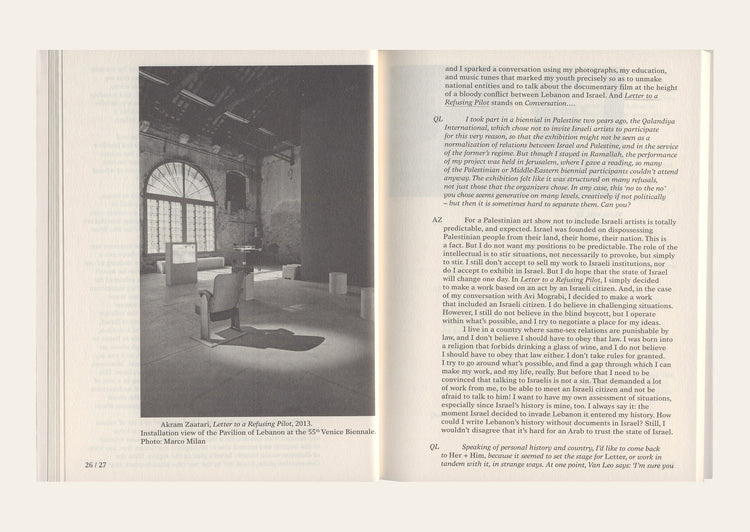 Film as a Form of Writing: Quinn Latimer Talks to Akram Zaatari