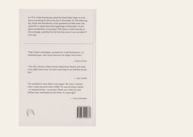 Peter Hujar's Day - Linda Rosenkrantz
