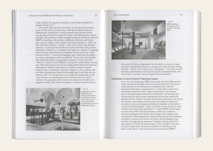 The Living Museums - Franco Albini - Bbpr - Lina Bo Bardi - Carlo Scarpa