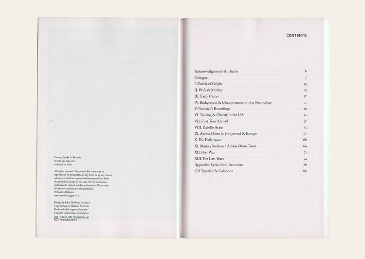 Zabelle Panosian: I Am Servant of Your Voice - Harout Arakelian / Harry Kezelian / Ian Nagoski