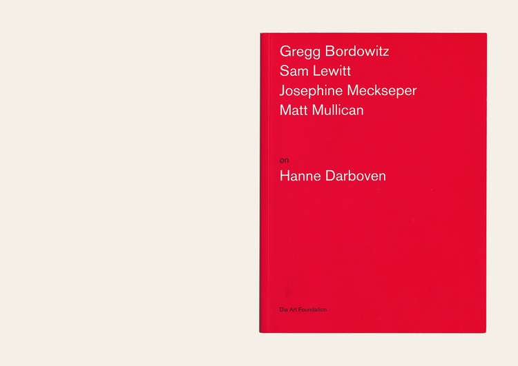 Artists on Hanne Darboven
