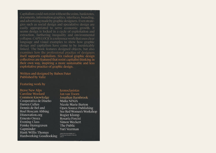 Caps Lock: How Capitalism Took Hold Of Graphic Design, And How To Escape From It