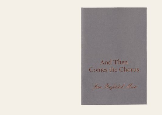 And Then Comes the Chorus - Jon Refsdal Moe 