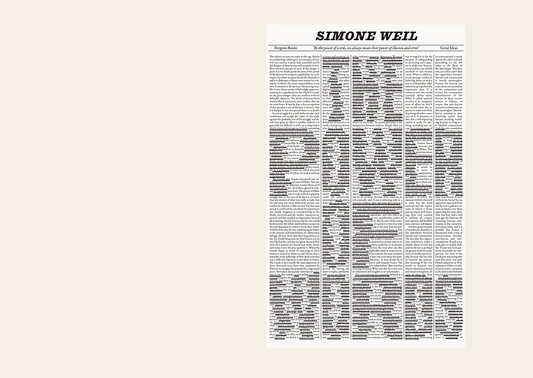 The Power of Words - Simone Weil