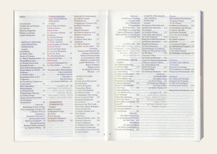 Visible: Art as Policies for Care. Socially Engaged Art (2010–Ongoing)