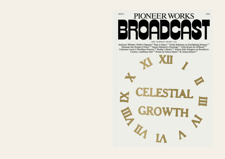PIONEER WORKS BROADCAST NO. 03