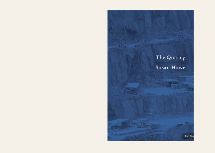 The Quarry - Susan Howe