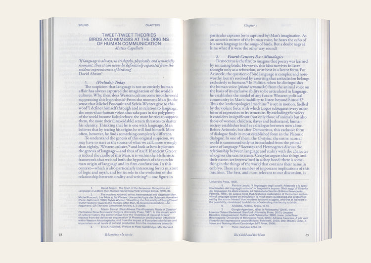 Sound Chapters. Voices of Sound Experimentations in Italy