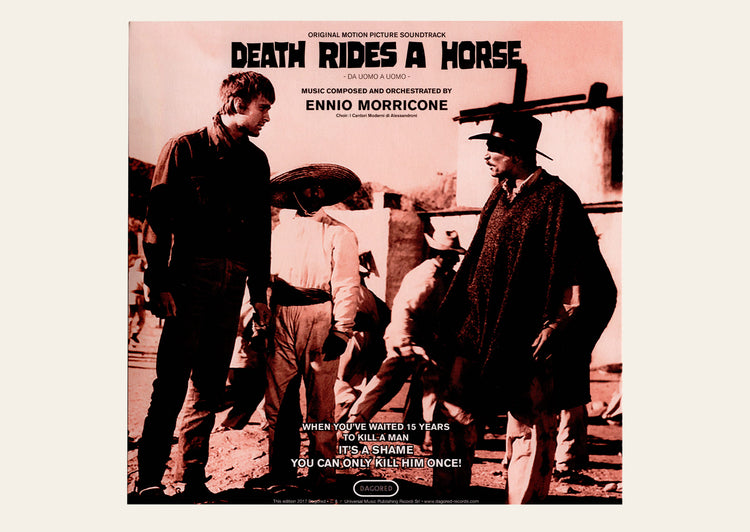 Ennio Morricone: Death Rides A Horse (Da Uomo a Uomo) LP