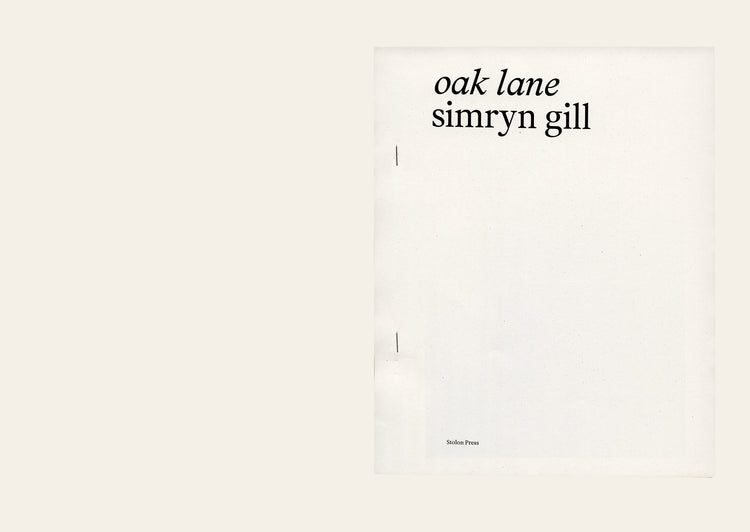 Oak lane - Simryn Gill