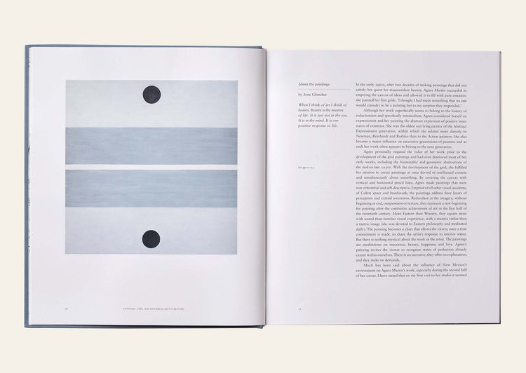 Agnes Martin Painting, Writings, Remembrances - Arne Glimcher