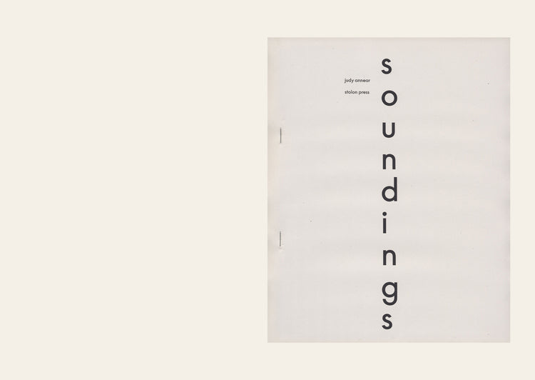 Soundings - Judy Annear 