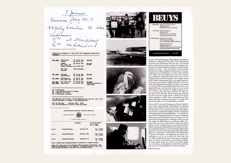 Joseph Beuys Laughing LP