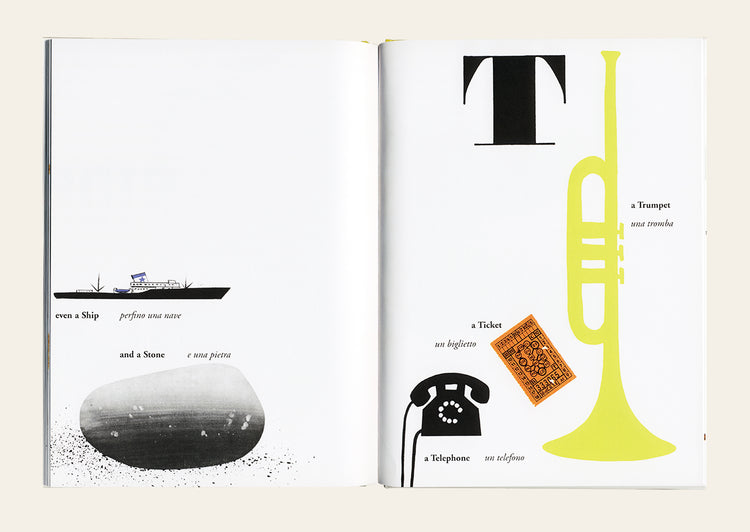 Bruno Munari's ABC Semplice lezione d'inglese