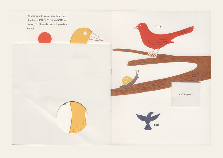 A tale of three little birds - Bruno Munari