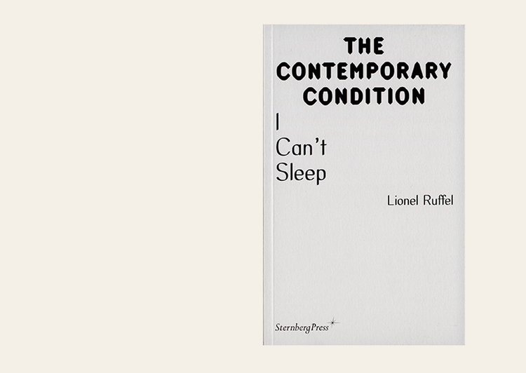 I Can't Sleep - Lionel Ruffel