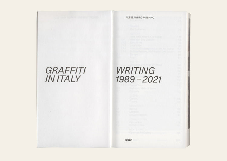 Graffiti Writing in Italy 1989–2021 - Alessandro Mininno