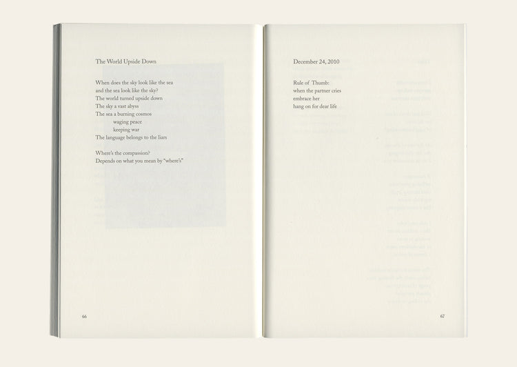 Yvonne Rainer: Poems